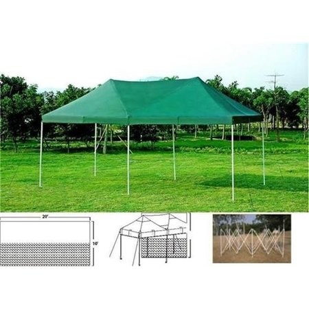 GIGA TENTS Gigatent GT 004 W The Party Tent 20 x 10 Canopy WHITE TOP GT 004 W